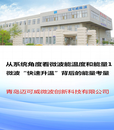 50 从系统角度看微波能温度和能量-1 微波“快速升温”背后的能量考量